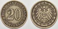 Kleinmünzen 20 Pfennig -
