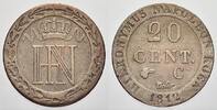 Westfalen, Königreich 20 Centimes Hieronymus Napoleon 1807-1813. -