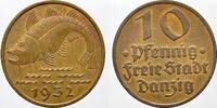 Danzig 10 Pfennige (B-Al) -