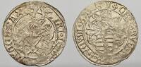 Sachsen-Kurfürstentum Zinsgroschen Friedrich III., Johann und Georg 1507-1525. -