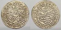 Sachsen-Kurfürstentum Zinsgroschen Friedrich III., Johann und Georg 1507-1525. -