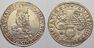 Sachsen-Albertinische Linie 1/3 Taler Johann Georg II. 1656-1680. -