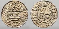 Regensburg, herzogliche Münzstätte Pfennig Heinrich II. der Friedfertige, 2. Regierung 985-995. -