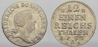Brandenburg-Preußen 1/12 Taler Friedrich II. 1740-1786. -