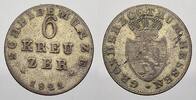 Hessen-Darmstadt 6 Kreuzer Ludwig I. 1806-1830. -