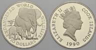 Cook-Inseln 10 Dollars Elizabeth II. seit 1952. -
