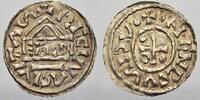 Regensburg, herzogliche Münzstätte Pfennig Heinrich II. der Friedfertige, 2. Regierung 985-995. -