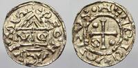 Regensburg, herzogliche Münzstätte Pfennig Heinrich II. der Friedfertige, 2. Regierung 985-995. -