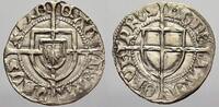 Deutscher Orden Schilling Wohl in der Ordensmünze zu Thorn zwische Paul von Rußdorf 1422-1441. -