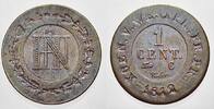 Westfalen, Königreich Cu 1 Centime Hieronymus Napoleon 1807-1813. -
