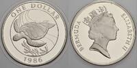 Bermuda 1 Dollar Elizabeth II. seit 1952. -