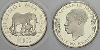 Tansania 100 Shilingi Vereinigte Republik Tansania 1964 bis Heute. -