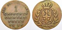 Brandenburg-Preußen Cu 1 Groschen Friedrich Wilhelm III. 1797-1840. -