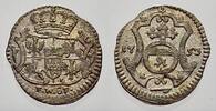 Sachsen-Albertinische Linie Pfennig Friedrich August II. 1733-1763, als August III. König von Polen und Großherzog von Litauen. -