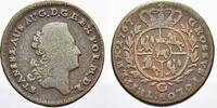 Polen Cu Dreigroschen Stanislaus August 1764-1795. -