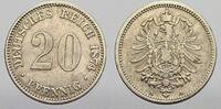 Kleinmünzen 20 Pfennig -