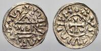 Regensburg, herzogliche Münzstätte Obol Heinrich II. der Friedfertige, 2. Regierung 985-995. -