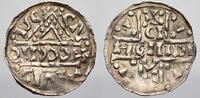 Regensburg, herzogliche Münzstätte Denar Heinrich V. der Moseler 2. Regierung 1018-1026. -