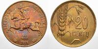 Litauen 20 Centu Republik seit 1991. -
