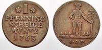 Braunschweig-Calenberg-Hannover Cu Pfennig Georg III. 1760-1820. -