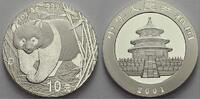 China 10 Yuan (Panda) Volksrepublik seit 1955. -