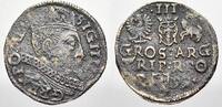Polen 3 Gröscher 1 Sigismund III. 1587-1632. -