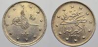 Türkei 2 Kurush Muhammad V, 1909-1918 (AH1327-36). -