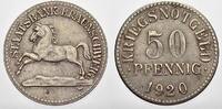 Braunschweig, Staatsbank 50 Pfennig Braunschweig, Staatsbank 1920-1921. -