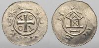 Goslar, königliche Münzstätte Denar Otto III. und seiner Beraterin und Großmutter Adelheid. 983-1002. -