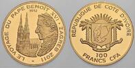 Elfenbeinküste 100 Francs Republik seit 1960. -