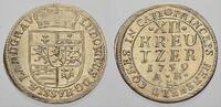 Hessen-Darmstadt 12 Kreuzer Ludwig VIII. 1739-1768. -