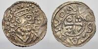 Augsburg, Herzogliche und Königliche Münzstätte Denar Heinrich II. 1009-1024. -
