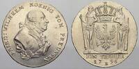 Brandenburg-Preußen Taler 1796 B Friedrich Wilhelm II. 1786-1797. Selten. Min. Schrötlingsfehler, vo