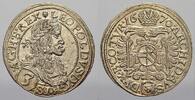 Haus Habsburg 3 Kreuzer (Groschen) Leopold I. 1658-1705. -