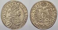 Haus Habsburg 3 Kreuzer (Groschen) Leopold I. 1658-1705. -