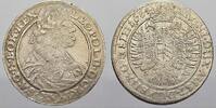 Schlesien-Der oberste Lehnsherr 15 Kreuzer Leopold 1658-1705. -