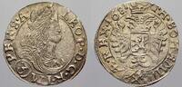 Haus Habsburg 3 Kreuzer (Groschen) Leopold I. 1658-1705. -