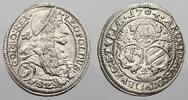 Haus Habsburg 3 Kreuzer (Groschen) Leopold I. 1658-1705. -