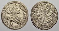 Haus Habsburg 3 Kreuzer (Groschen) Leopold I. 1658-1705. -