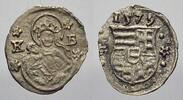 Obol 1579  KB Ungarn Rudolf II. 1576-1608. Sehr schön-vorzüglich
