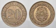 Kleinmünzen 20 Pfennig -