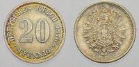 Kleinmünzen 20 Pfennig -