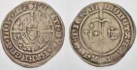 Frankreich-Bar, Grafschaft 1/2 Groschen Rene I D'anjou 1431-1453. -