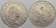 Brandenburg-Preußen Taler 1786 B Friedrich II. 1740-1786. Fast vorzüglich-vorzüglich mit Prägeglanz