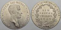 Brandenburg-Preußen Taler 1814 A Friedrich Wilhelm III. 1797-1840. Vorzüglich+ / stempelglanz