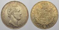 Sachsen-Albertinische Linie Taler 1842 G Friedrich August II. 1836-1854. Vorzüglich-Vorzüglich+