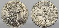 Haus Habsburg 3 Kreuzer (Groschen) Leopold I. 1658-1705. -