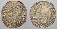 Regensburg, Stadt Halbbatzen 1512 Sehr schön-vorzüglich
