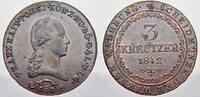 Haus Habsburg Cu 3 Kreuzer Franz II. (I.) 1792-1835. -