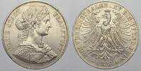 Frankfurt, Stadt Doppeltaler 1866 Vorz&uuml;glich+ / fast Stempelglanz 550,00 EUR kostenloser Versand